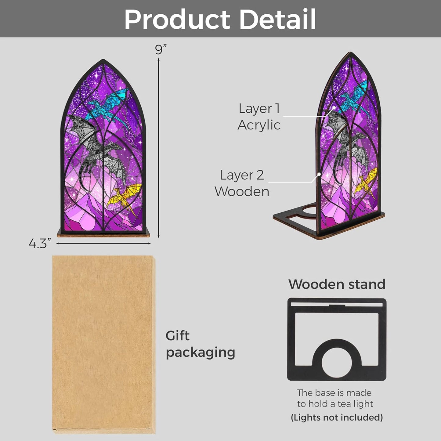 Dragon Bookend Wooden Shelf Decor Fantasy Style Book Holder for Readers Natural Wood Study Room Decoration Gifta Peaceful Pleasures Health and Wellness