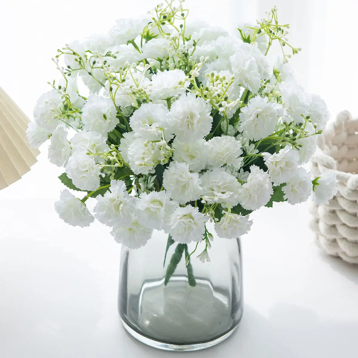 Silk Carnation Artificial Flowers – Wedding & Home Décor