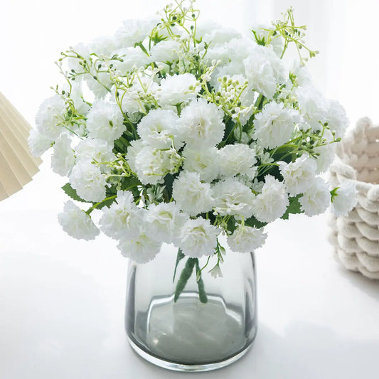 Silk Carnation Artificial Flowers – Wedding & Home Décor