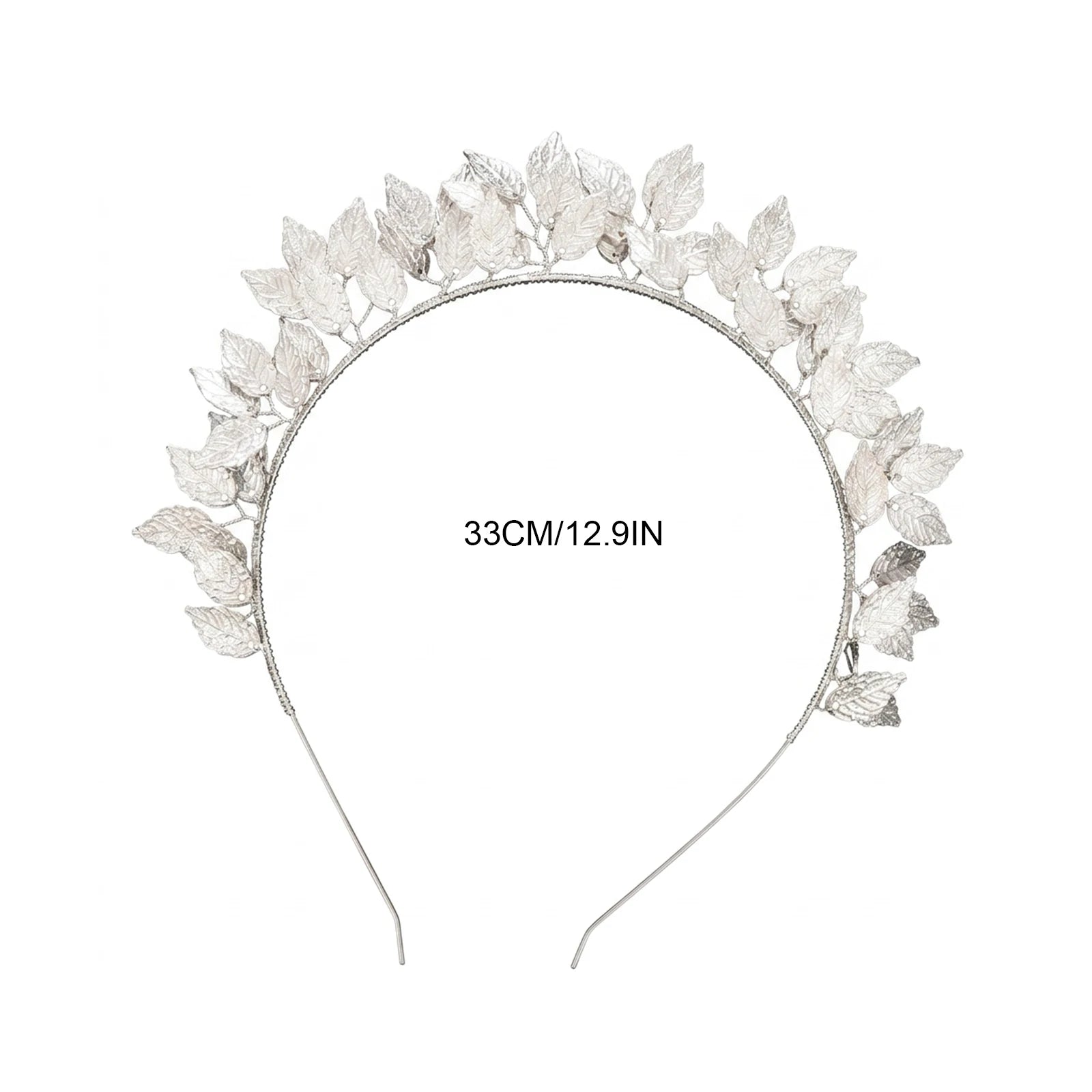 Bridal Hand-made Flower Hairband For Wedding Hairstyle Accessory With Soft-Lining And Durable Alloy Peaceful Pleasures Health and Wellness