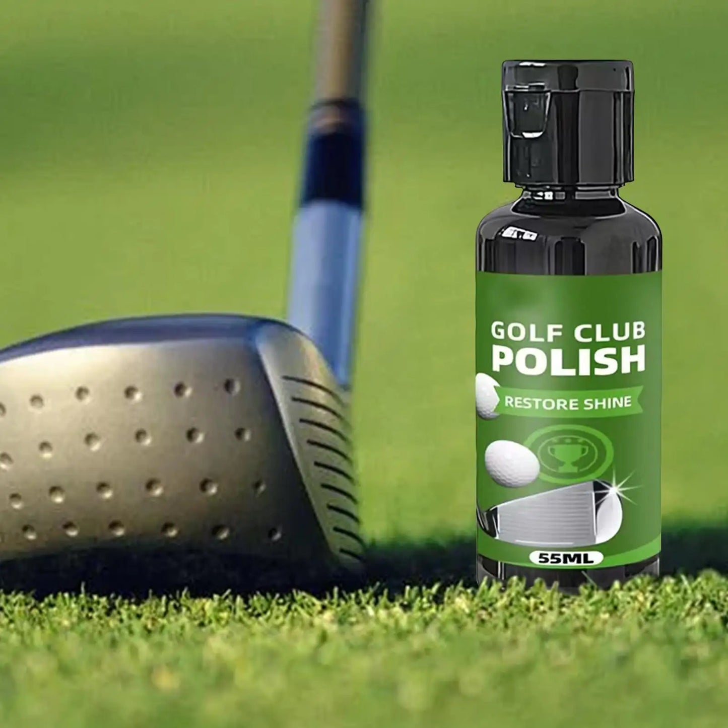 Golf Club Polish & Rust Remover Kit 55ml with Sponge