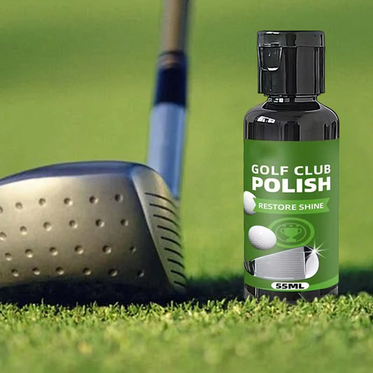 Golf Club Polish & Rust Remover Kit 55ml with Sponge Golf Club Polish Peaceful Pleasures Health and Wellness