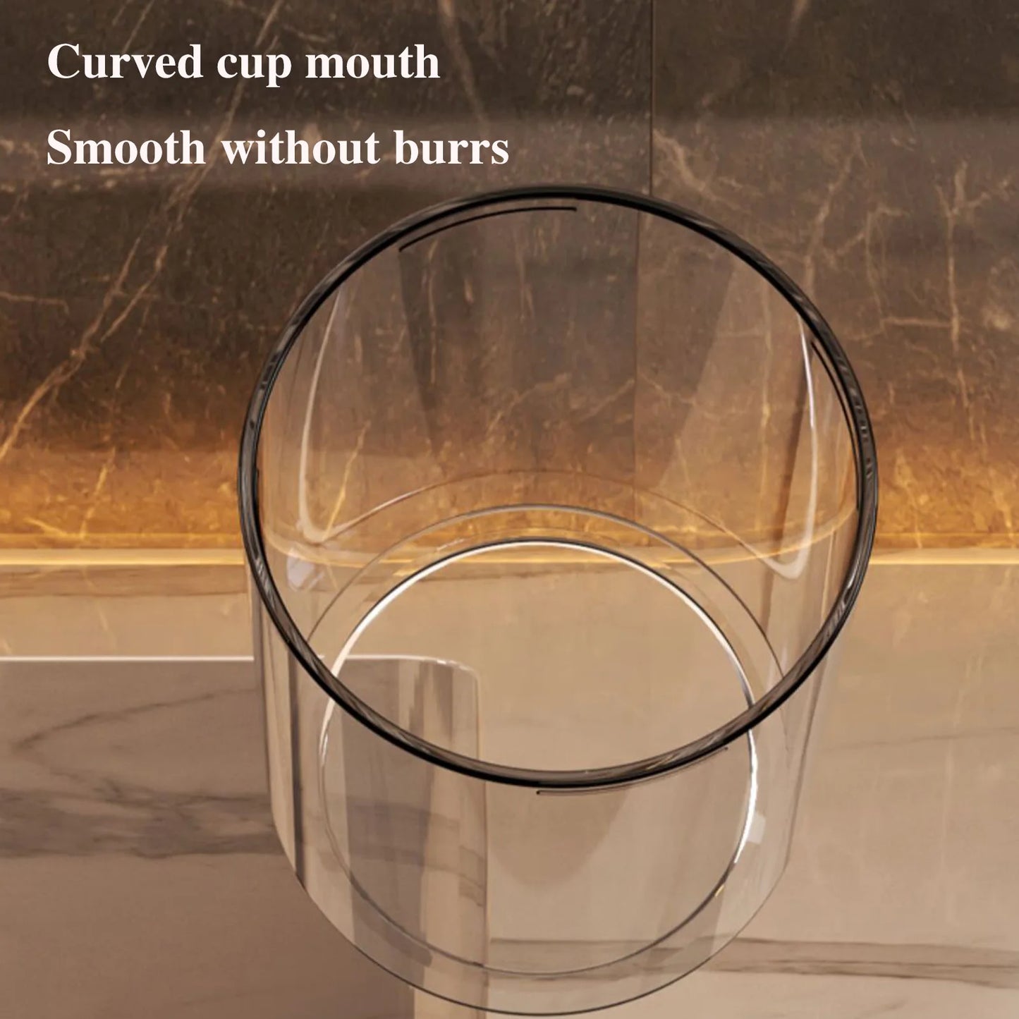 2-in-1 Travel Toothbrush Holder Cup 2-In-1 Wash Storage Transparent Design Suitable for School Outing Camping Peaceful Pleasures Health and Wellness