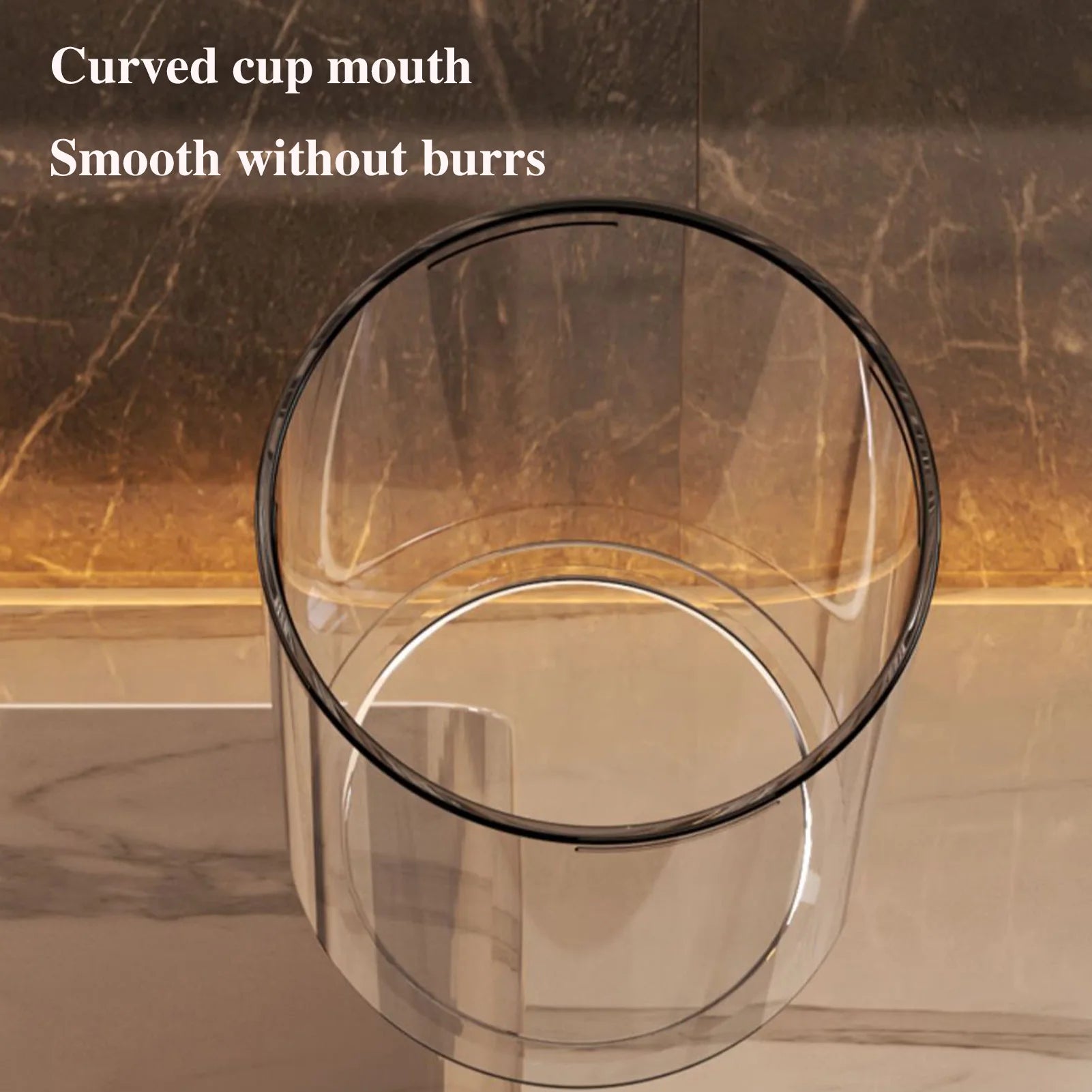 2-in-1 Travel Toothbrush Holder Cup 2-In-1 Wash Storage Transparent Design Suitable for School Outing Camping Peaceful Pleasures Health and Wellness