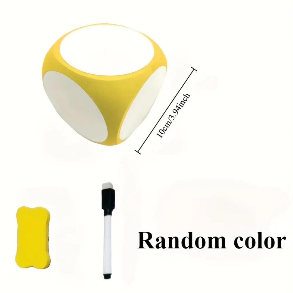 Giant EVA Write & Erase Dice Set 3pcs – Party, Math & Classroom