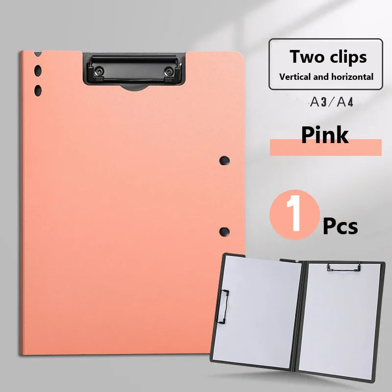 A4 Document File Envelopes Folder Lock Button Design Larger Capacity