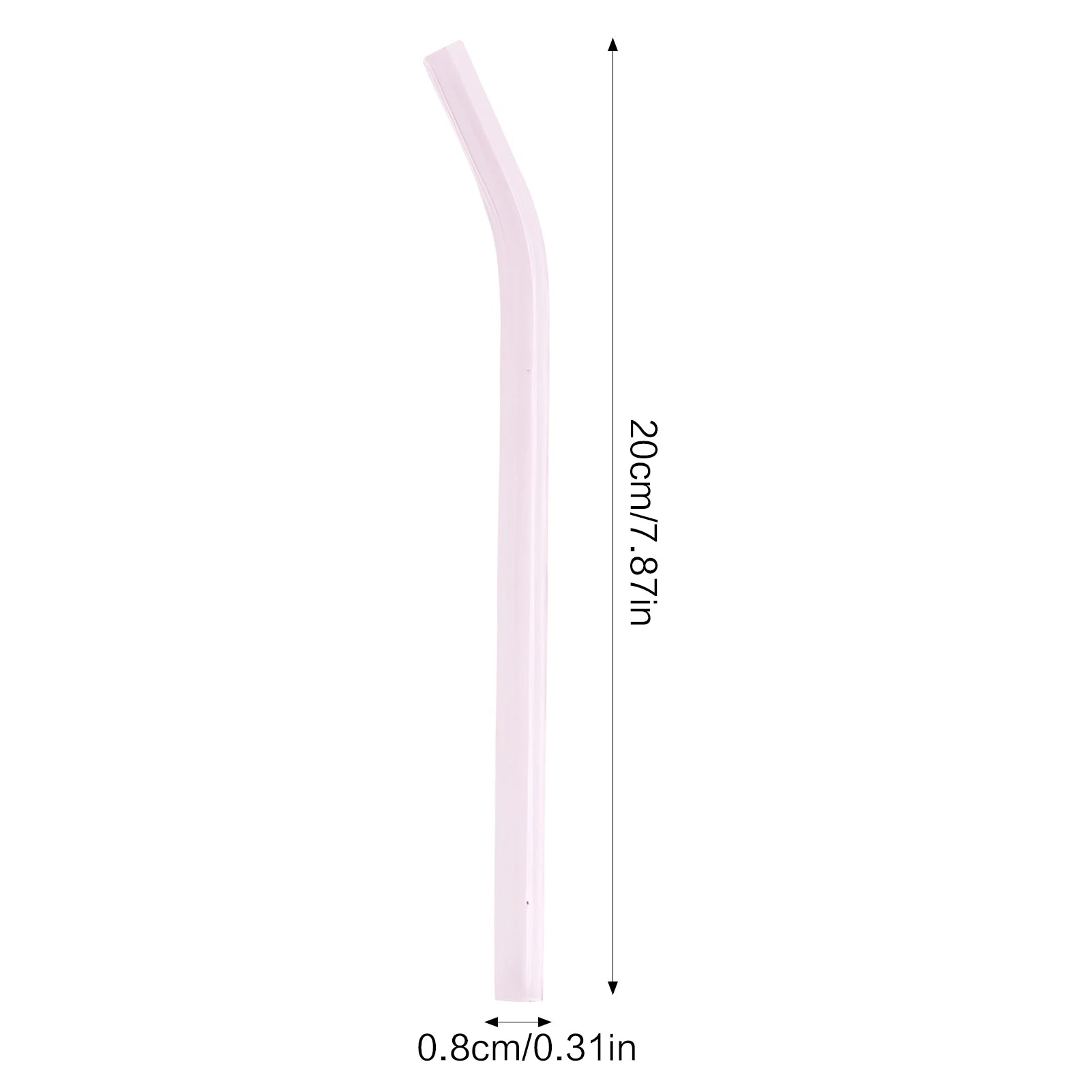 Colorful Glass Drinking Straws Easy to Clean Transparent Glass Straws for Smoothies Milkshakes Juices Teas Peaceful Pleasures Health and Wellness