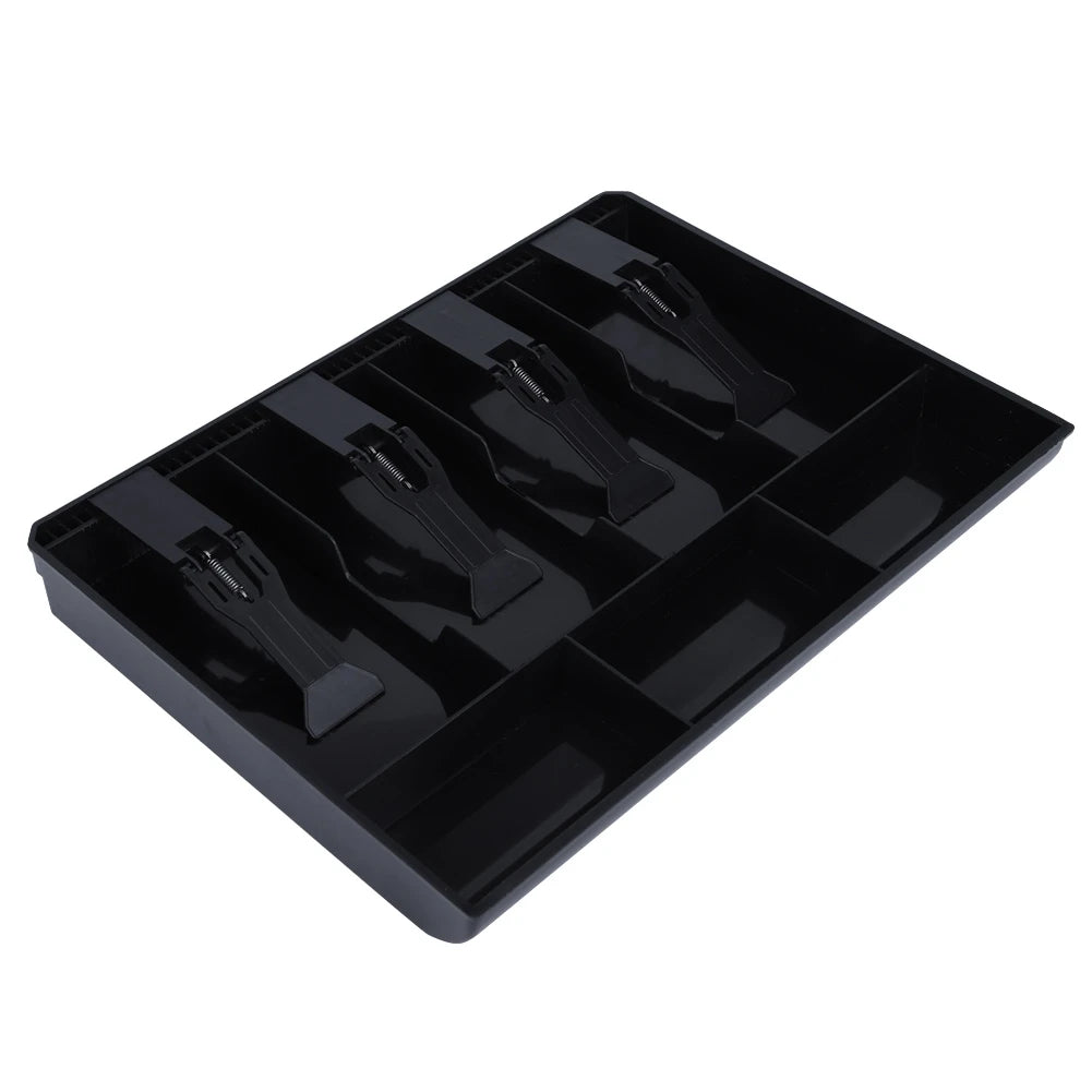 Four Compartment Cash Drawer Register Insert Tray Replacement 4 Bills 3 Money Storage Box Cash Register Insert Cash Box Peaceful Pleasures Health and Wellness