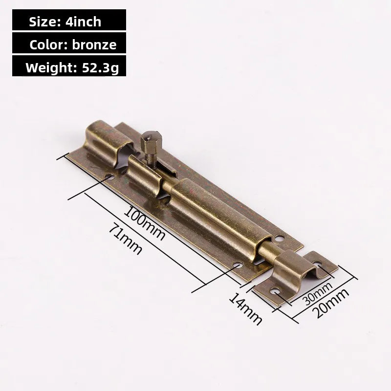 Aluminum Alloy Door Bolt Latch – Gate, Window & Home Lock