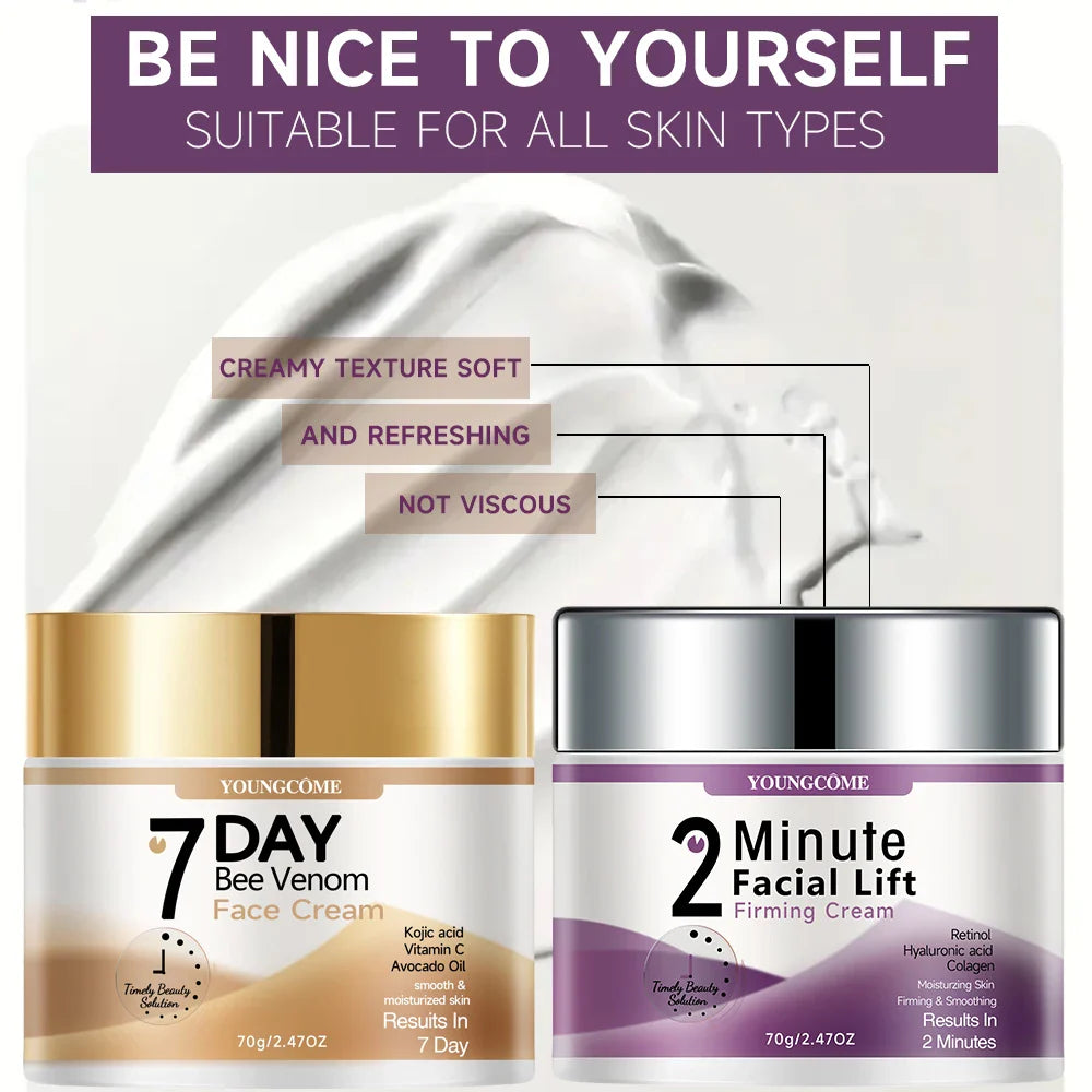 YOUNGCOME Bee Venom Cream – 7-Day Anti-Aging Moisturizer
