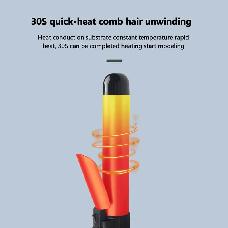 Advanced Curling Wand Innovative Design Enhanced Performance Better Curls Smooth Defined Natural Beachy Waves Peaceful Pleasures Health and Wellness