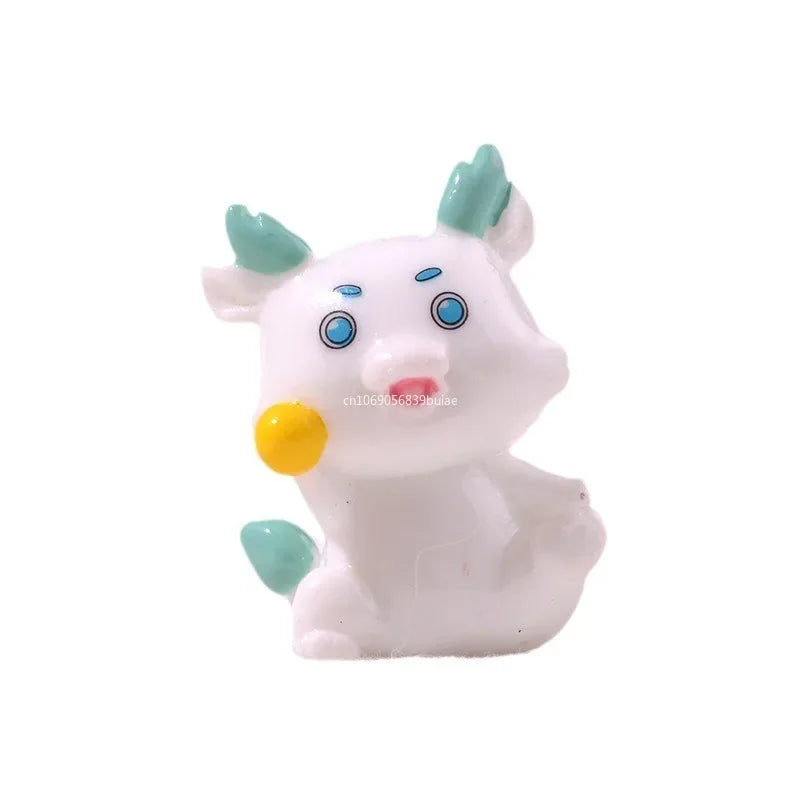 1Pcs Cartoon Cute Resin Dragon Micro Landscape Fairy Garden Micro Landschaft Pot Garden Miniatures 2025 Chinese New Year Gifts Peaceful Pleasures Health and Wellness