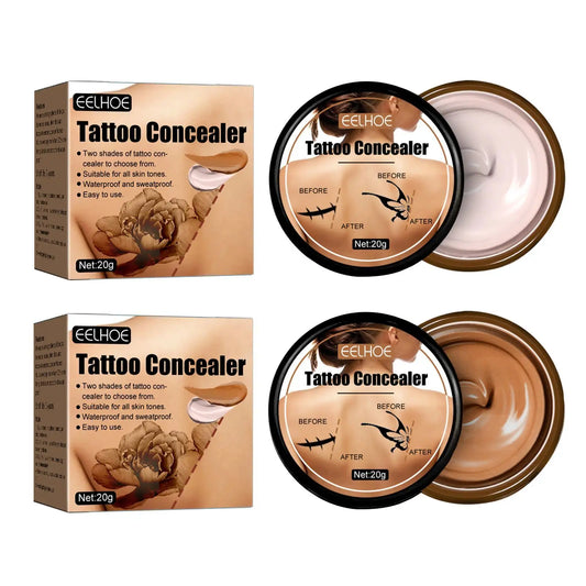 Waterproof Tattoo Concealer Cream – Cover Scars & Birthmarks Body Concealer Cream Oasis Select