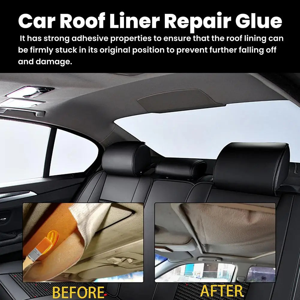 Car Interior Roof Liner Repair Glue 100ml for Fast Fixes Peaceful Pleasures Health and Wellness