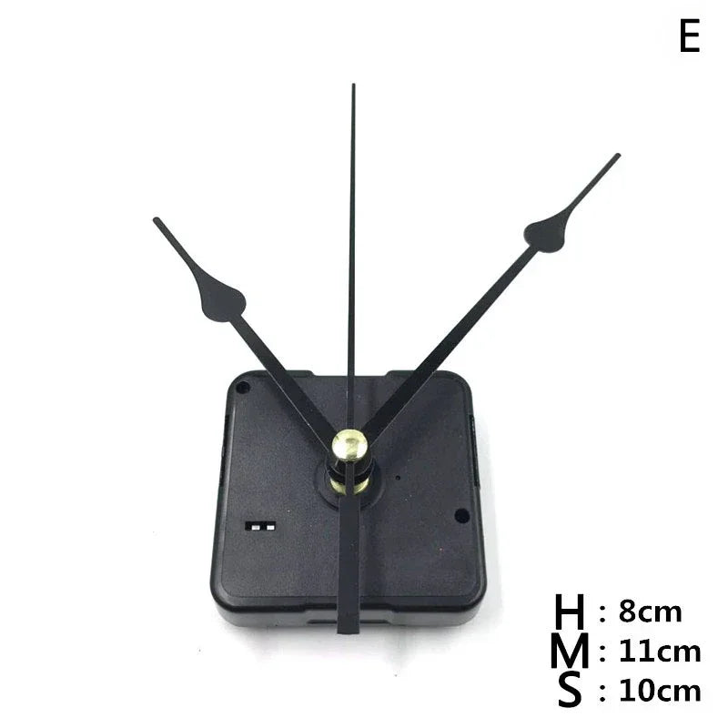 1 Set Hanging DIY Quartz Watch Silent Wall Clock Movement Quartz Repair Movement Clock Mechanism Parts Clock Parts with Needles Peaceful Pleasures Health and Wellness E