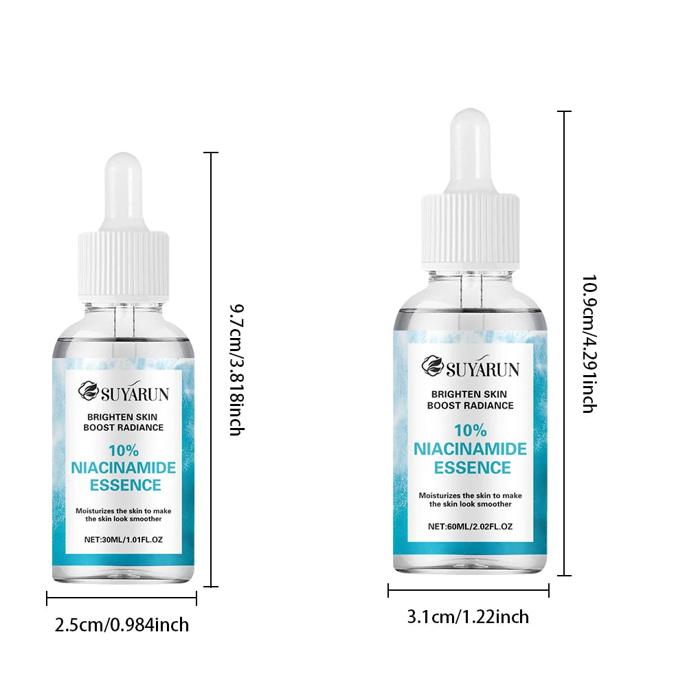 SUYARUN Collagen+Niacinamide Anti-Aging Serum - Brightening Face Treatment for Dark Spots & Wrinkles 30ml / 60ml. Peaceful Pleasures Health and Wellness