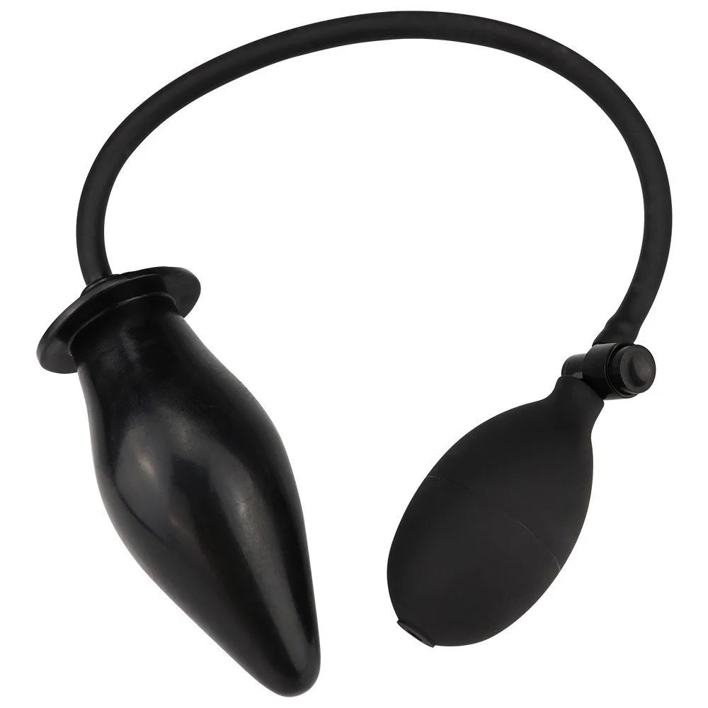 Inflatable Anal Plug with Metal Ball for Men&Women Extra Large Prostate Massager &G-Spot Stimulator Premium Comfort Anal Dilator Peaceful Pleasures Health and Wellness