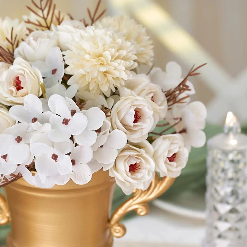 Silk Rose Artificial Flower | Wedding, Home & DIY Décor