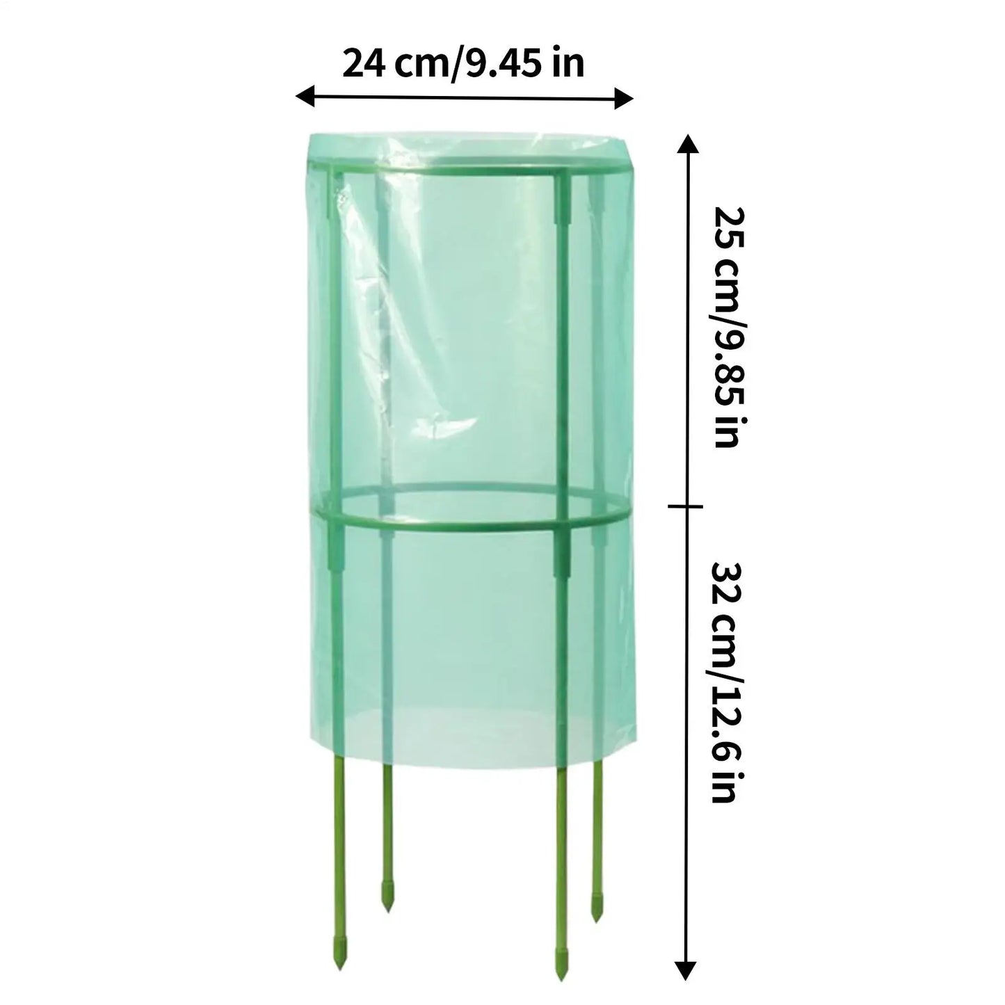 Garden Cloches 4-Pack | Frost & Animal Plant Protection