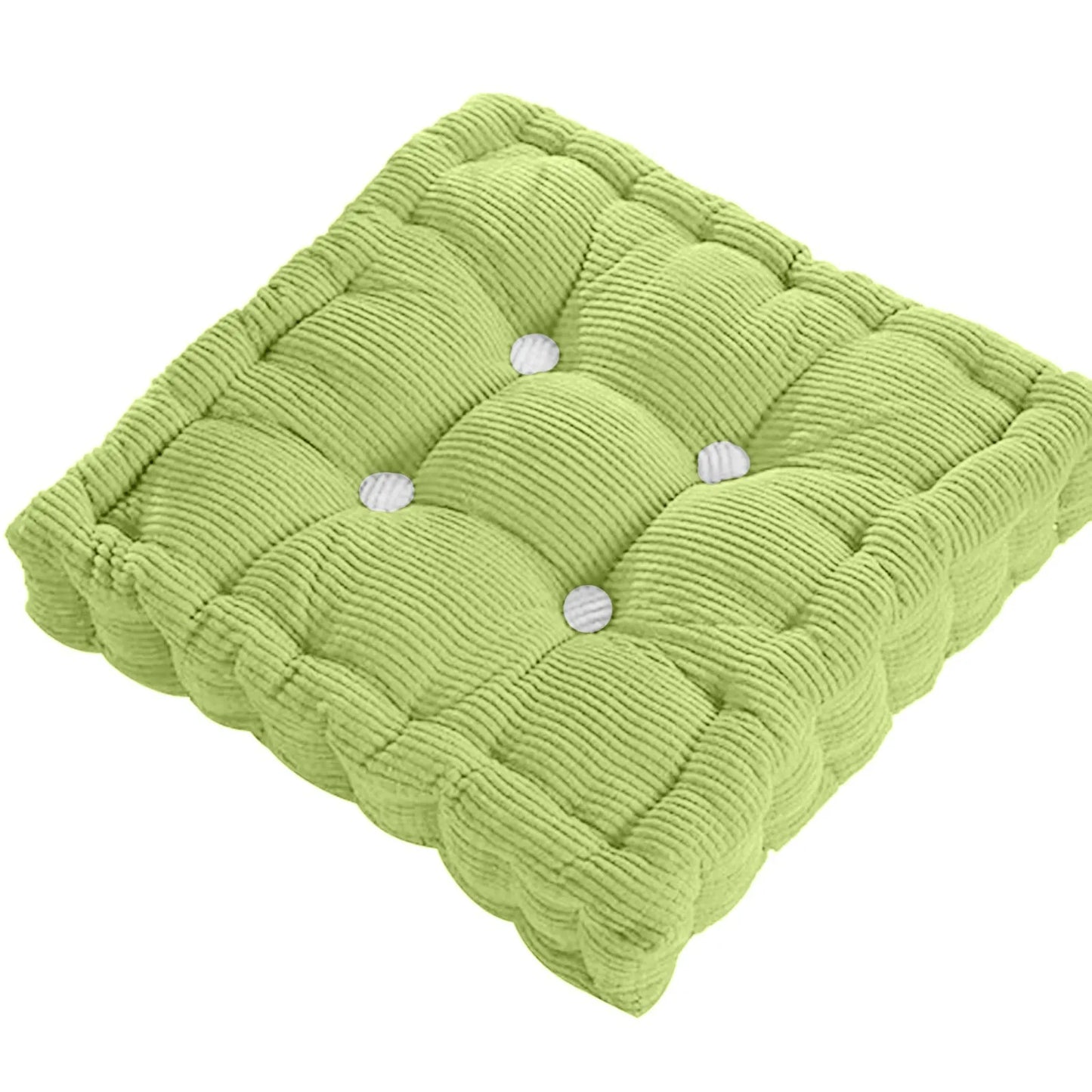 Thicken Square Corncob Tatami Seat Office Chair Cushion Soft Sofa for Home Floor Decor Textile Knee Pillow Office Outdoor Mat Peaceful Pleasures Health and Wellness Green