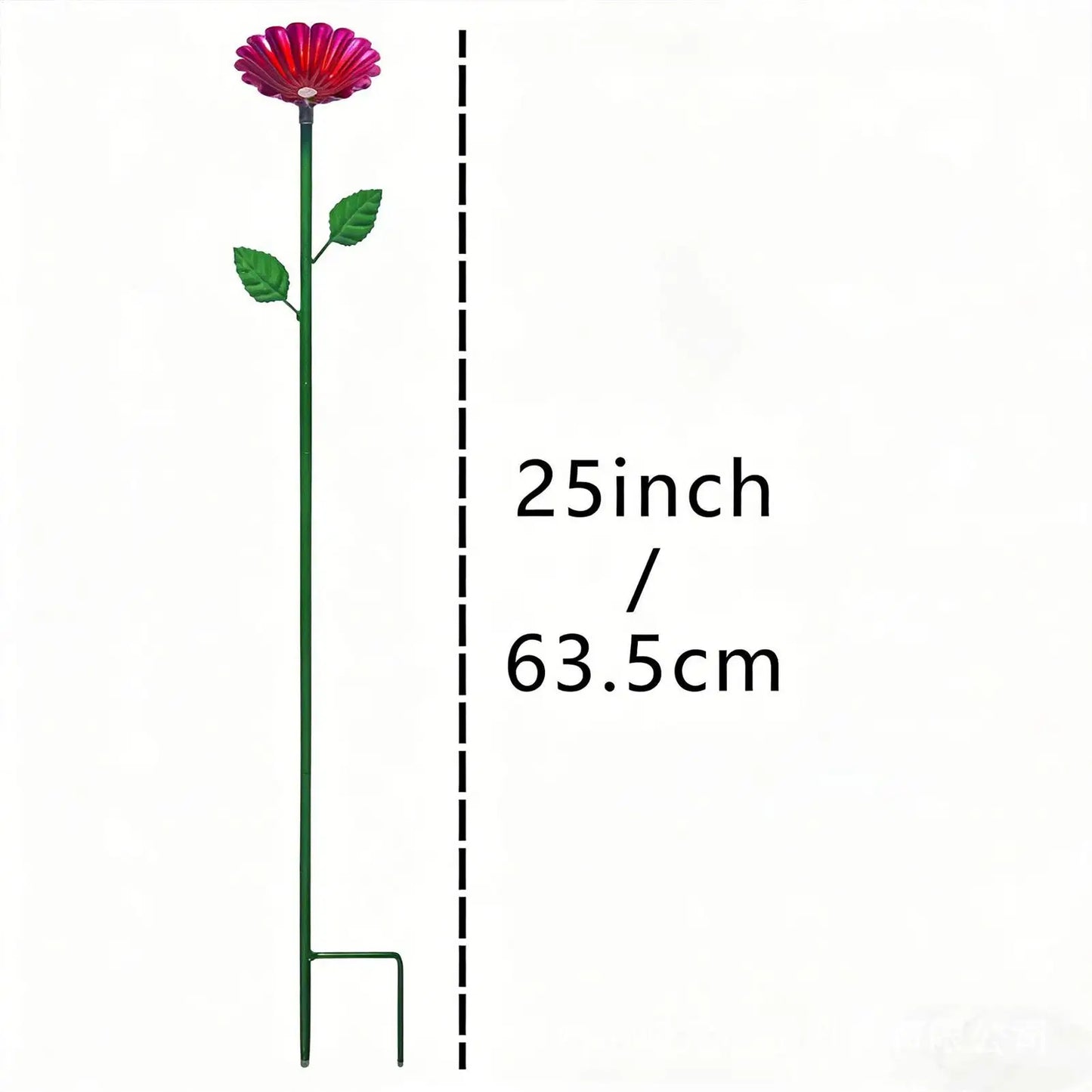 4-Piece Metal Bee Watering Station & Bird Feeder Garden Stake