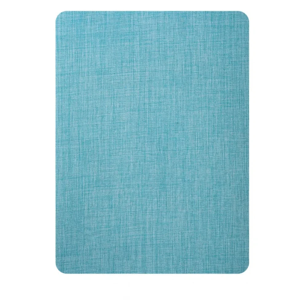 2PCS Durable Self-Adhesive Sofa Repair Patch Easy-to-Use Multi-Color Self-Adhesive Patch DIY Versatile Linen Fabric Patch Chair Peaceful Pleasures Health and Wellness Blue