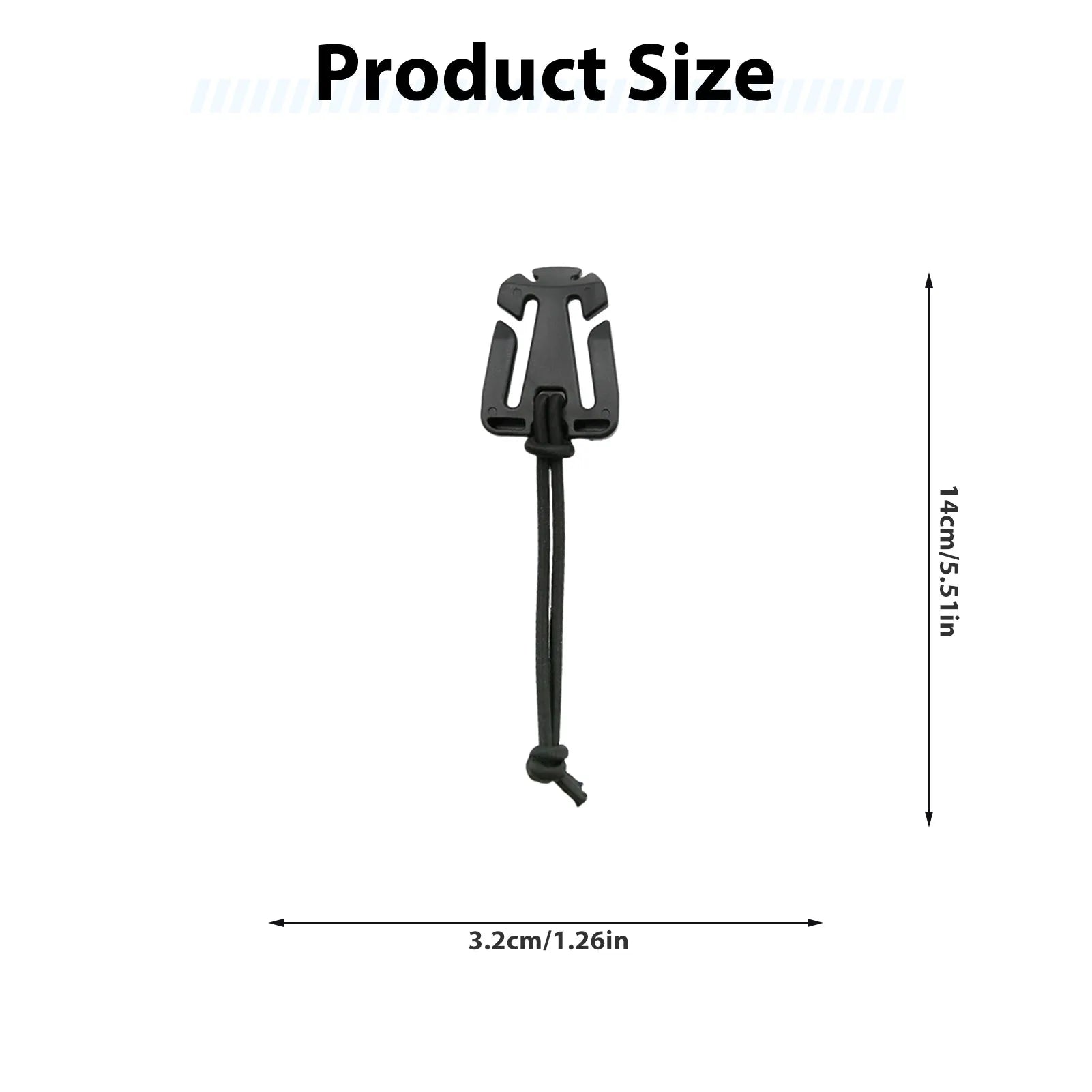 Adjustable Elastic Cord Lock Straps Multi-Purpose Adjustable Straps with Cord Lock for Sports Gear and Luggage Peaceful Pleasures Health and Wellness