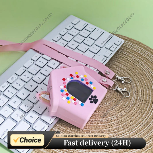 Silicone Carrying Case with Lanyard Protective Cover Shockproof & Anti Drop for Doghouse Electronic Pets Accessories Peaceful Pleasures Health and Wellness