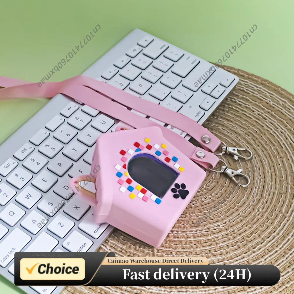 Silicone Cover Case with Lanyard Protective Skin Cover Shockproof & Anti Drop for Doghouse Electronic Pets Accessories Peaceful Pleasures Health and Wellness