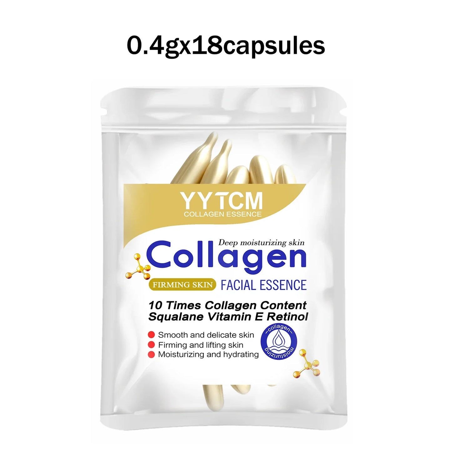 Collagen Firming Capsule Essence – Squalane, Retinol & Vitamin E