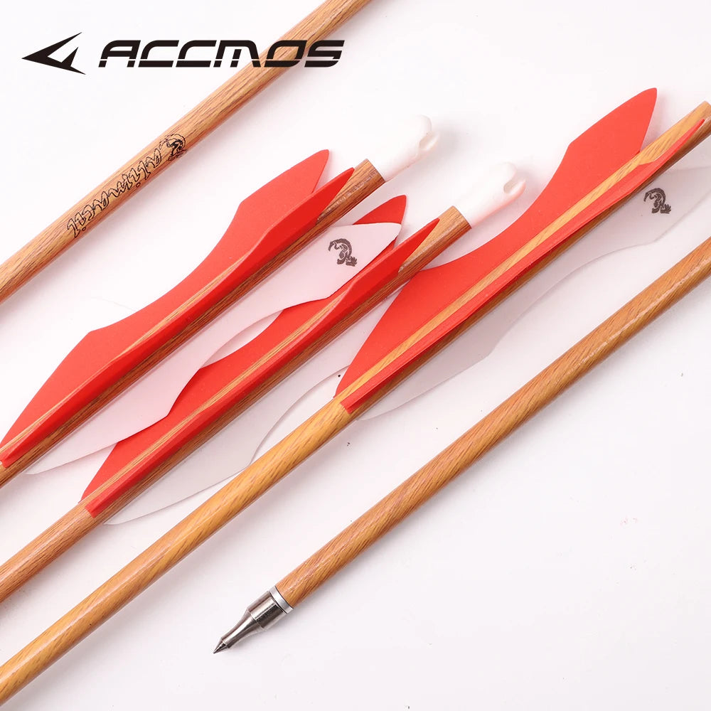 6 Wooden Arrow ID6 2 OD7 8 Archery Bow Hunting Shooting Target
