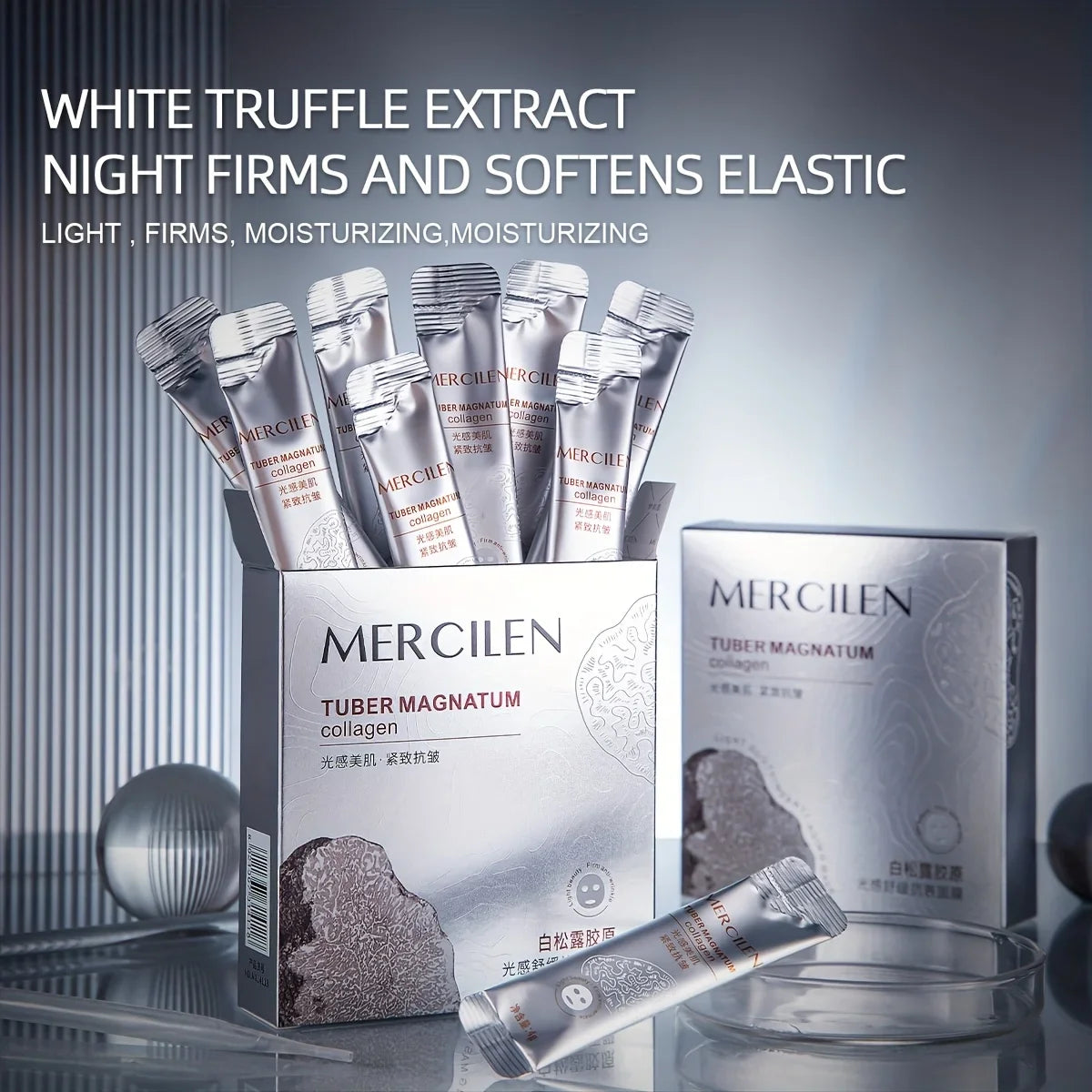 Mercilen White Truffle Sleeping Face Mask 20pc – Anti-Aging