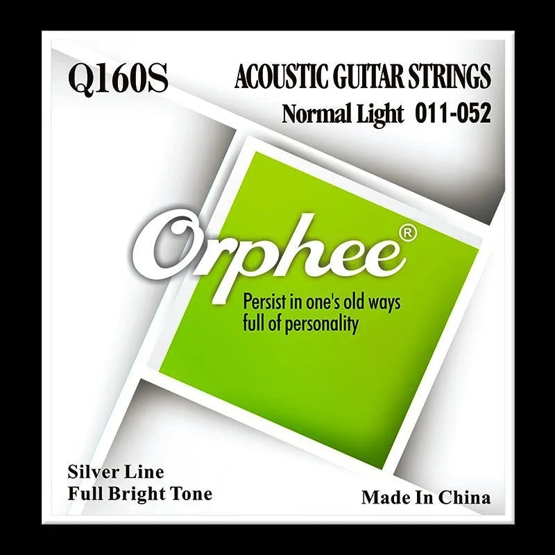 Guitar Accessories Orphee Strings Q Silver Plated Acoustic