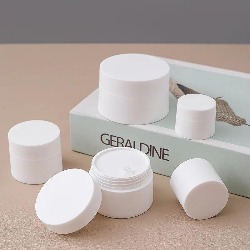 Refillable Cosmetic Cream Jars | Travel Makeup Containers 5g–50g