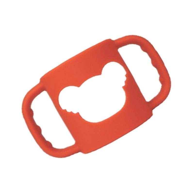 Baby Bottle Silicone Grip Handle Sleeve | Infant Feeding Aid