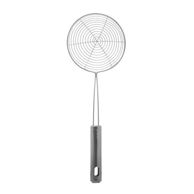 Colander Oil Fried Filter Large Long Handle Mesh Hot Pot Colander Noodle Strainer Skimmer Spoon Kitchen Household Accessories Peaceful Pleasures Health and Wellness
