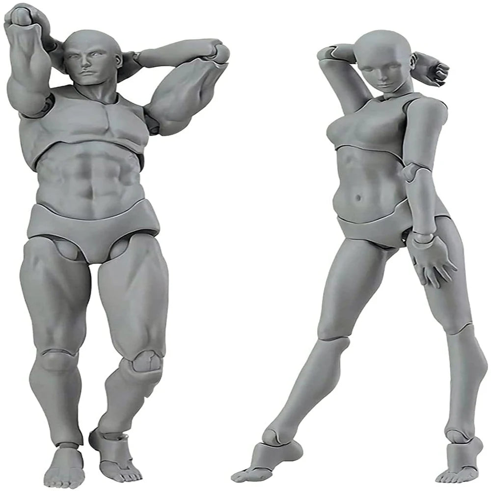 Artist Figure Art Painting Anime Sketch Draw Male Female Body Movable