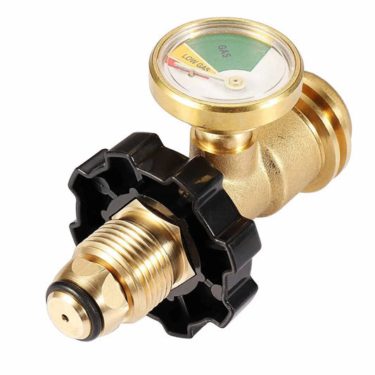 Propane Tank Gauge Adapter Level Indicator Universal Brass Fittings Peaceful Pleasures Health and Wellness Default Title