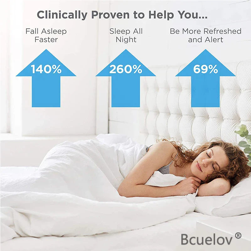 Bcuelov Melatonin Sleep Support Capsules | Wake Up Refreshed