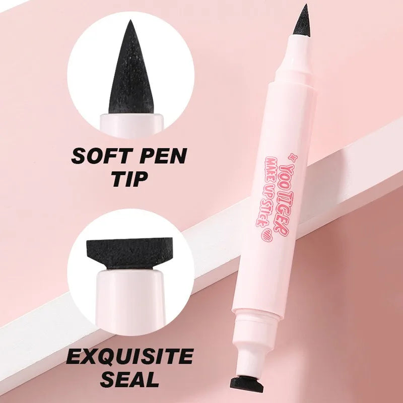2-in-1 Waterproof Eyeliner & Aegyo-sal Stamp Pen | Natural Eye