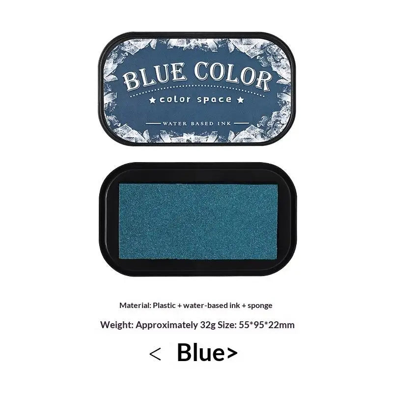 Water-Based Stamp Inkpad – Washable Sponge Pad for Art & Crafts