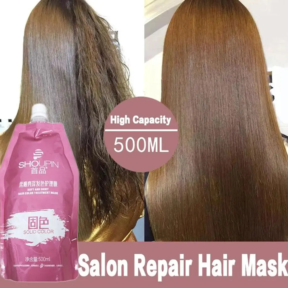Keratin Hair Mask – Fast-Acting Repair Treatment for Damaged, Frizzy & Dry Hair | Straightening & Shine 30ml/500ml Peaceful Pleasures Health and Wellness
