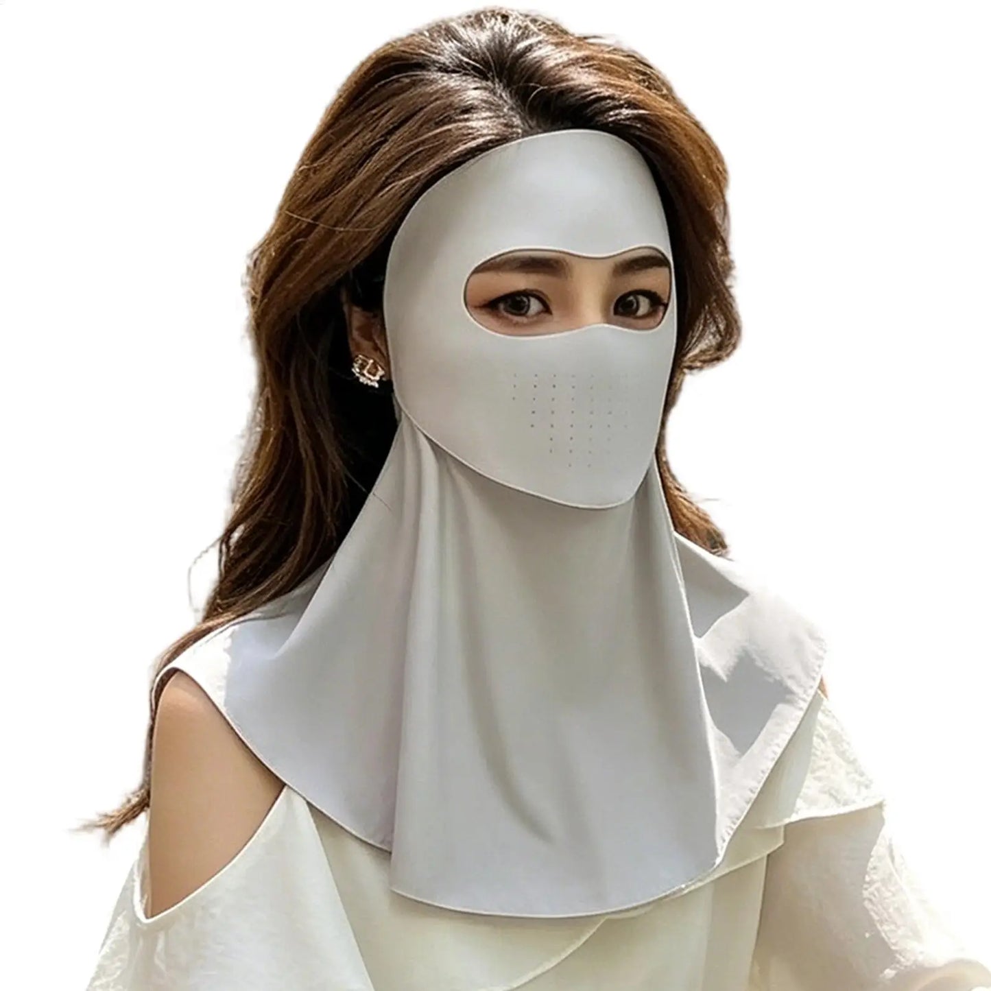 UV Protection Full Face Mask – Breathable Outdoor Sun Cover