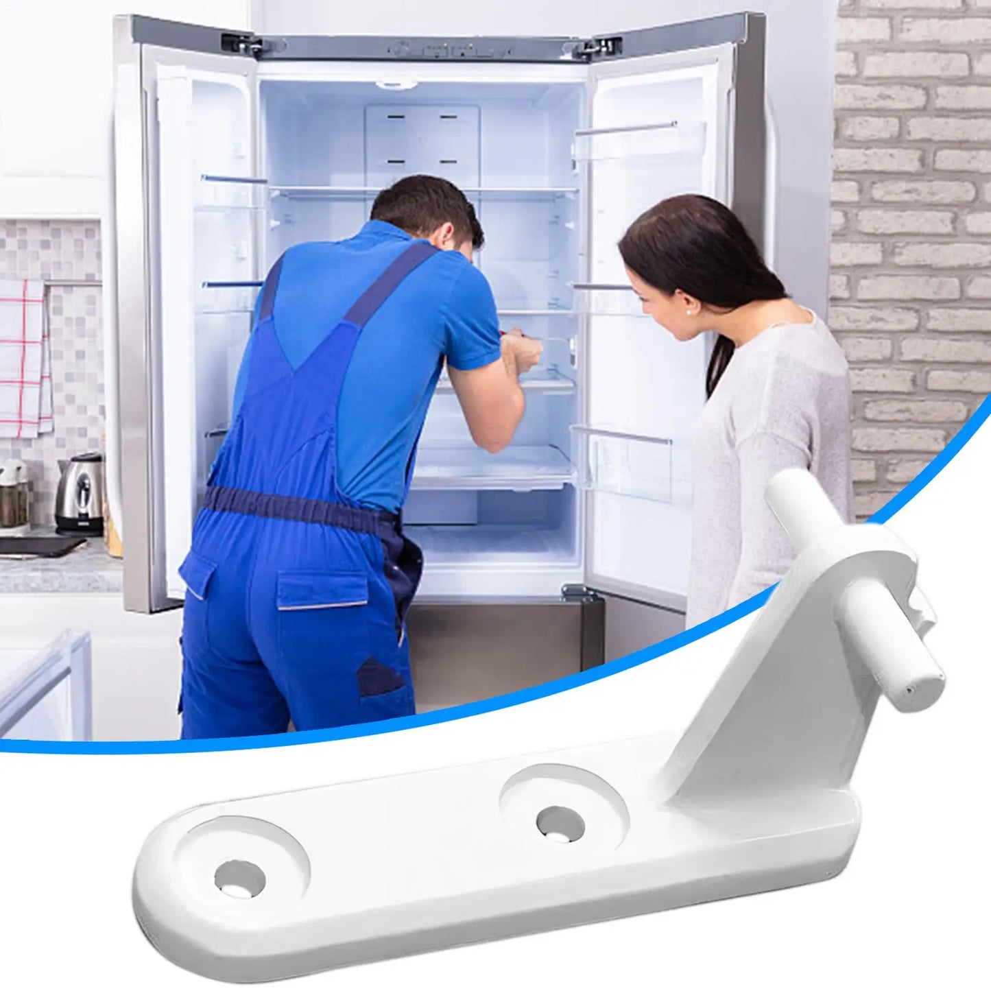 Refrigerator Door Hinge Shaft Replacement | Metal Fridge Repair Part