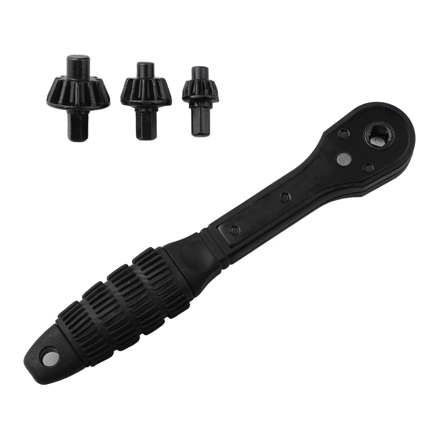 Interchangeable Drill Chuck Key Wrench Ratchet Spanner Press Clamping