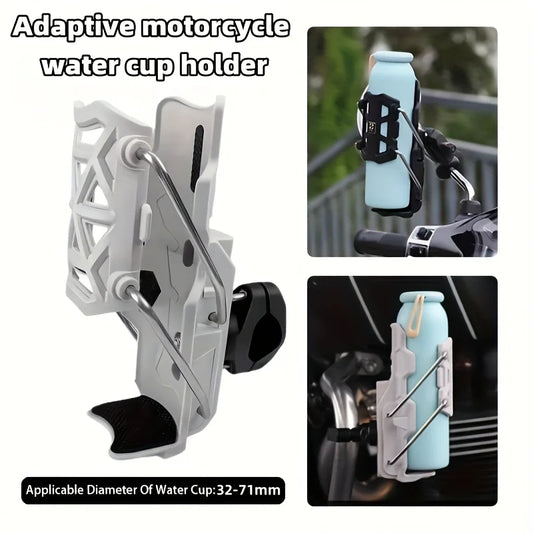 Adjustable Cup Holder - Lightweight 360° Bike & Motorcycle Cup Holder | Automatic Tightening, Secure Grip for Cans & Bottles Peaceful Pleasures Health and Wellness