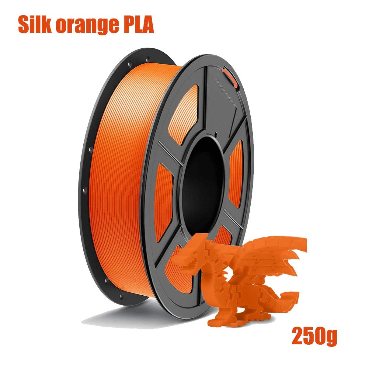 PLA 1.75mm 3D Filament Set 4 Colors ±0.02mm – 250g×4 Spools