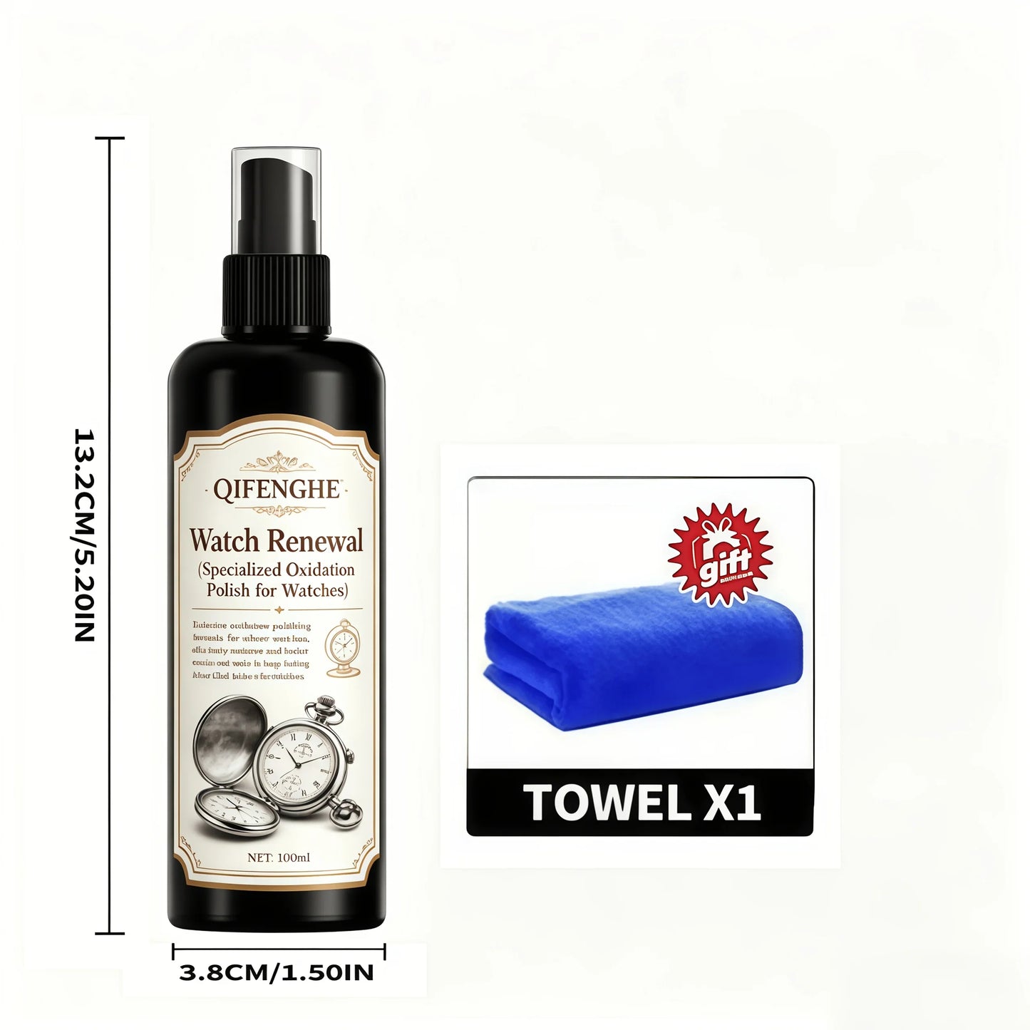 Universal Watch Renewal Spray – Anti-Tarnish Metal Polish