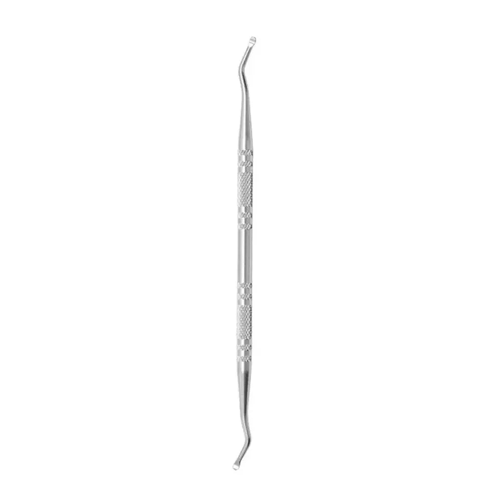1/3pcs Stainless Steel Armor Remover Paronychia Cuticle Pedicure Double Head Nail Groove Scoop Tick Ingrown Toenail Pick Tool Peaceful Pleasures Health and Wellness C