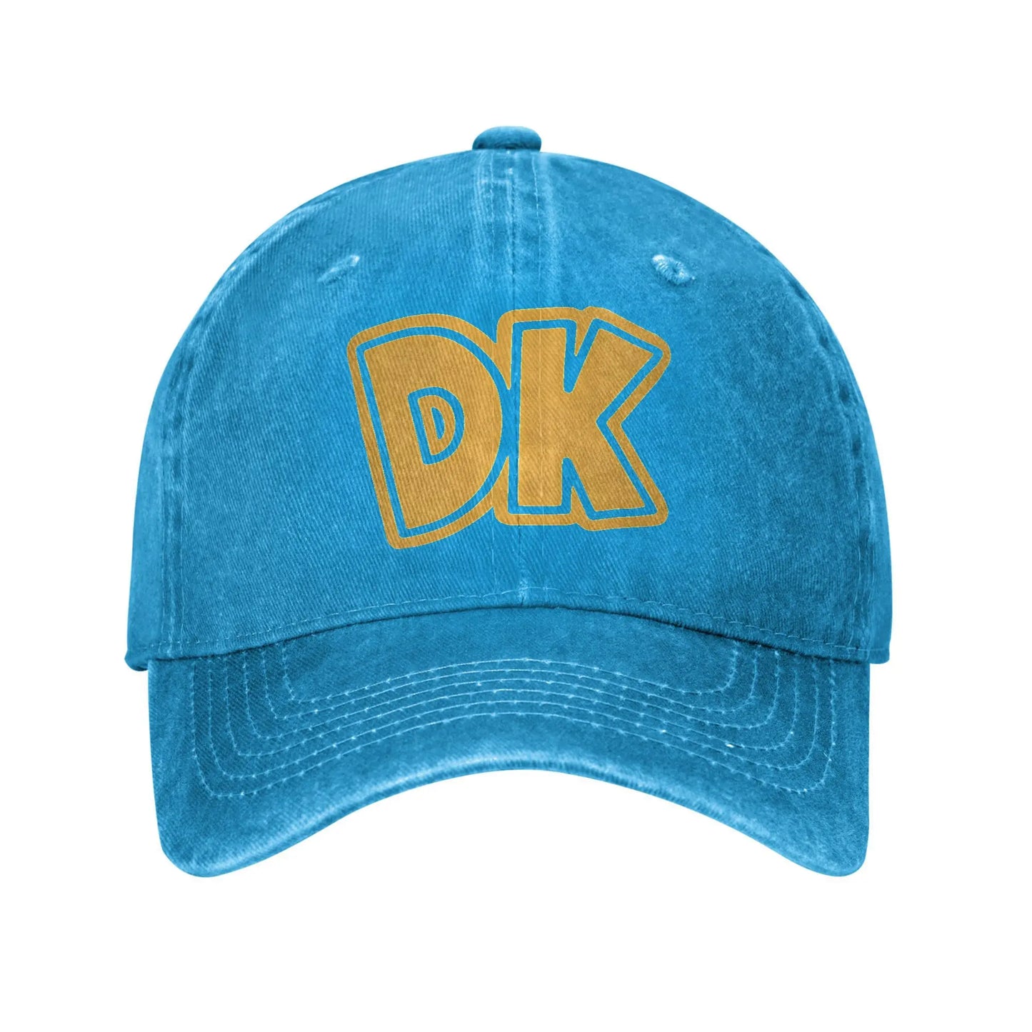 Donkeys Kongs Sun Baseball Cap Logo Women Men Print Trucker Hat Summer Vintage Outdoor Sports High Quality Baseball Caps Peaceful Pleasures Health and Wellness Blue One Size